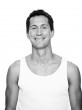 morten gamst pedersen in tank top portrait b&w